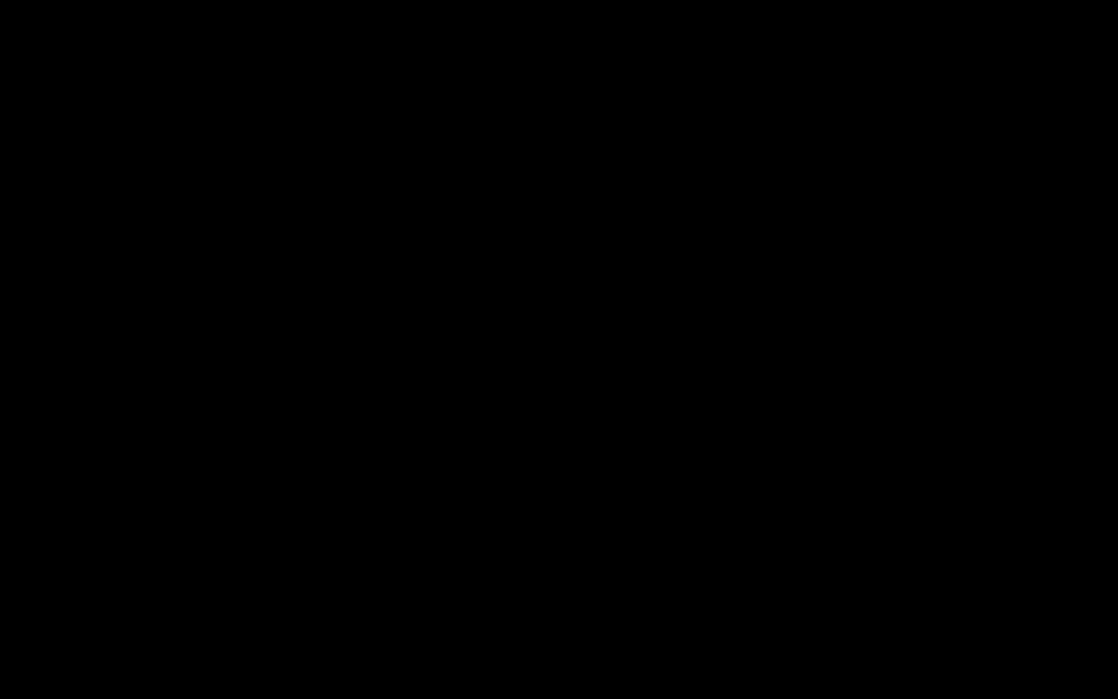 Pantalla de proyección en negro
